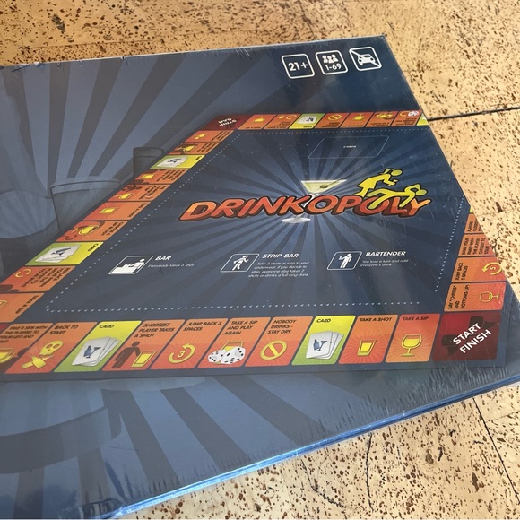 DRINKOPOLY The Blurriest Game Ever Board Game - Adults Only BRAND NEW SEALED!! - Picture 4 of 6